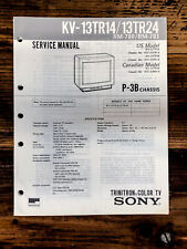 Manual de serviço de TV Sony KV-13TR14 KV-13TR24 *Original* comprar usado  Enviando para Brazil