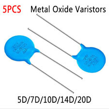 5 peças varistores de óxido de metal MOVs 5D/7D/10D/14D/20D valores de alcance 101K a 821K comprar usado  Enviando para Brazil