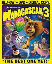 Madagascar 3: Europe Most Wanted (Blu-ray/DVD, 2012, Conjunto de 2 Discos) comprar usado  Enviando para Brazil