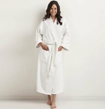 White unisex bathrobes d'occasion  Expédié en Belgium