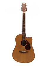 Guitarra Electroacústica Lorenzo Modelo L-449CEQBcolor Marrón Madera Alto 105 cm segunda mano  Embacar hacia Mexico