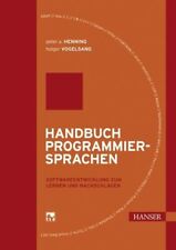 Handbuch programmiersprachen s gebraucht kaufen  Eggenstein-Leopoldshafen