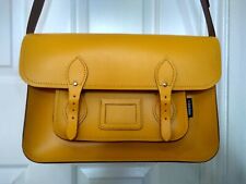 Zatchels satchel yellow for sale  SHAFTESBURY