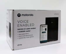 Roteador Motorola DOCSIS 3.1 modem MT8733 AX6000 habilitado para voz CAIXA ABERTA comprar usado  Enviando para Brazil