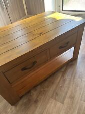 rustic oak coffee table for sale  SHEFFIELD