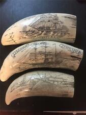 Set three scrimshaw for sale  Rising Fawn