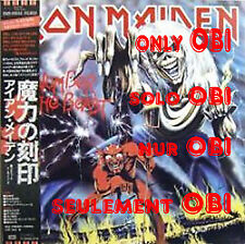 IRON MAIDEN O Número da Fera Japão ( EMS-91034 ) ***Somente OBI***, usado comprar usado  Enviando para Brazil