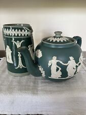 wedgwood jasperware teapot for sale  PAIGNTON