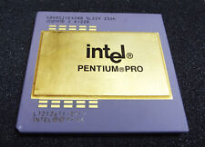 Vintage Intel Pentium Pro 200 MHz 256K KB80521EX200 SL22V Socket 8 Collectible, used for sale  Shipping to South Africa