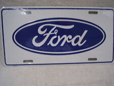 FORD  BLUE OVAL   LICENSE PLATE  for sale  Shipping to South Africa
