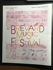 Brevard music festival for sale  Canton