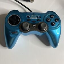 Controle Hori Horipad 3 Pro Sony PlayStation PS3 azul turbo + D-Pad ajustável, usado comprar usado  Enviando para Brazil