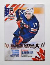 2023 BY Cards IIHF World Junior Championship EUA #61 Cutter Gauthier comprar usado  Enviando para Brazil