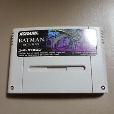 Cartucho Batman Returns Nintendo Super Famicom Konami 1993 versão japonesa comprar usado  Enviando para Brazil