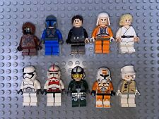 10 LEGO FIGURES AND MEN LEGO STAR WARS, used for sale  Shipping to South Africa