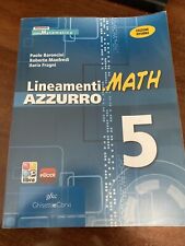 Lineamenti.math azzurro usato  L Aquila