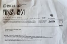 Ticket pussy riot gebraucht kaufen  Frankfurt