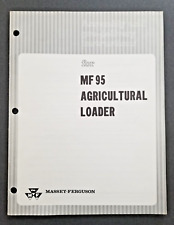 Conjunto de cargador agrícola Massey Ferguson MF 95 e instrucciones previas a la entrega segunda mano  Embacar hacia Argentina