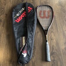 Wilson Squash Racket Sledge Hammer Light 160g  Power Holes Racquet for sale  Shipping to South Africa