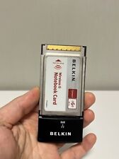 Notebook Belkin F5D7010 Wireless G 802.11g PCMCIA placa de rede 2.4 GHz comprar usado  Enviando para Brazil