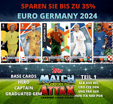 TOPPS Match Attax UEFA EURO 2024 Alemania - Seleccionar tarjetas básicas 1/2 tarjetas base segunda mano  Embacar hacia Mexico