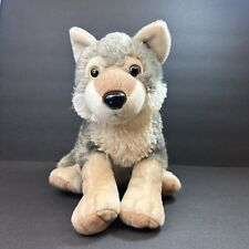 Brinquedo de pelúcia Wild Republic madeira lobo bicho de pelúcia marrom cinza 12” em excelente estado usado comprar usado  Enviando para Brazil