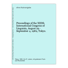 Proceedings the xiiith gebraucht kaufen  Aarbergen