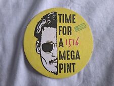 Johnny Depp 'Time for a Mega Pint' Beer Coaster for sale  Shipping to South Africa
