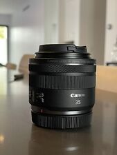 Canon RF 35mm F1.8 Macro IS Macro STM Camera Lens MINT Lens Only for sale  Shipping to South Africa