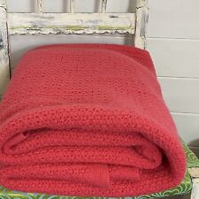 Vintage cellular blanket. for sale  ORMSKIRK