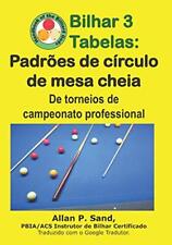 Bilhar 3 Tabelas - PadrAes de cArculo de mesa cheia: De torneios de campeon-,, usado comprar usado  Enviando para Brazil