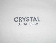 Used, * NEW * Cirque du Soleil CRYSTAL Local Crew T Shirt White XL for sale  Shipping to South Africa