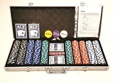 Pokerkoffer pokerset 500 gebraucht kaufen  Oldenburg in Holstein