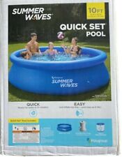 Conjunto rápido anel piscina Summer Waves P10010305 10'x30" comprar usado  Enviando para Brazil