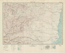 Mapas topográficos militares soviéticos russos - TEOFILO OTONI (Brasil), ed. 1965 comprar usado  Enviando para Brazil