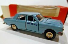 VINTAGE USSR CCCP RUSSIAN BLUE METAL VOLGA A3-24 4DOOR SEDAN 1.5"X4.25" MINT BOX for sale  Shipping to South Africa
