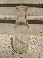 Antique Embossed milk Bottle Quart MAPLE GROVE DAIRY J Martin Tallmadge O for sale  Shipping to South Africa