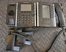 Polycom VVX411 phone with the VVX colour expansion module and lead for sale  Shipping to South Africa