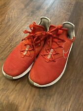 Nike Free Red The Ohio State Buckeyes Running Shoes Sneakers Mens 8, used for sale  Shipping to South Africa