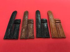 Genuine Ostrich Leg Skin Leather Watch Strap Band 18mm/24mm for sale  Shipping to South Africa