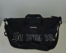 Bolsa de viagem FW18 Supreme resistente à água e abrasão logotipo reflexivo 3M preta comprar usado  Enviando para Brazil