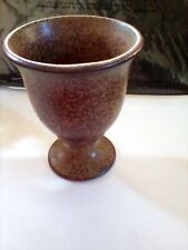 Studio pottery goblet for sale  CAERNARFON