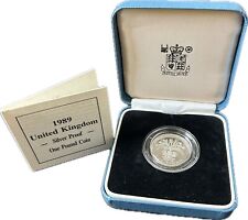 1989 silver proof for sale  WORTHING