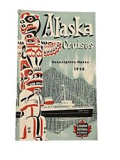 Notas descritivas Alaska Cruises navios a vapor nacionais canadenses Prince George 1958 comprar usado  Enviando para Brazil