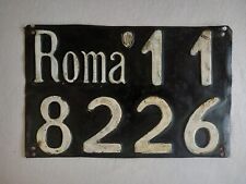 Rarissima targa auto usato  Roma