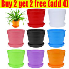 Color flower pots for sale  UK