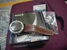 Used, Garmin Fenix 3 GPS Fitness Watch with 2 Bands Leather and Silicone for sale  Shipping to South Africa