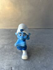 2011 “Gutsy” Smurf In Kilt Running McDonald's Happy Meal Toy Figura 3” Plástico comprar usado  Enviando para Brazil