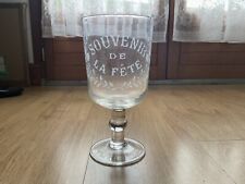 Ancien grand verre d'occasion  Alençon