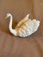 Impressionante! Estatueta vintage de porcelana Lladro cisne branco com asas para fora comprar usado  Enviando para Brazil